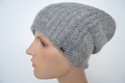 Серая шапка Италия Vizio