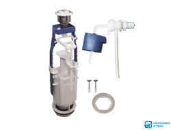 Арматура к смыв. бачку 2-х Кноп. Уклад метал. бок.подв унив колонка D40 (А77.56.14.3)