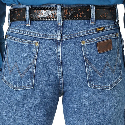 Джинсы 36MWZ Wrangler® Premium Performance™ Cowboy Cut® узкий крой [стираные]