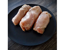 Рулетики из куриного филе с грибочками и омлетом (немного лука)