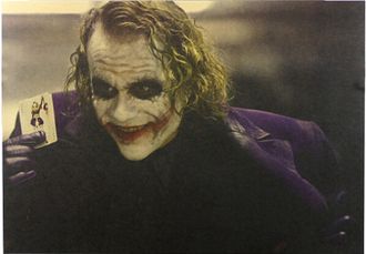Joker, плакат (Ч/Б) 51,5х36 см.
