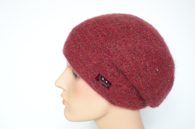 Берет Vizio 1117 бордовый