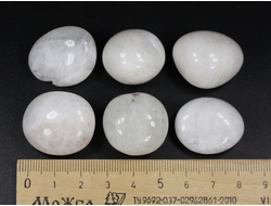 Лунный камень в ассортименте, галтовка, Индия (24-27 мм, 14-18 г) №26687