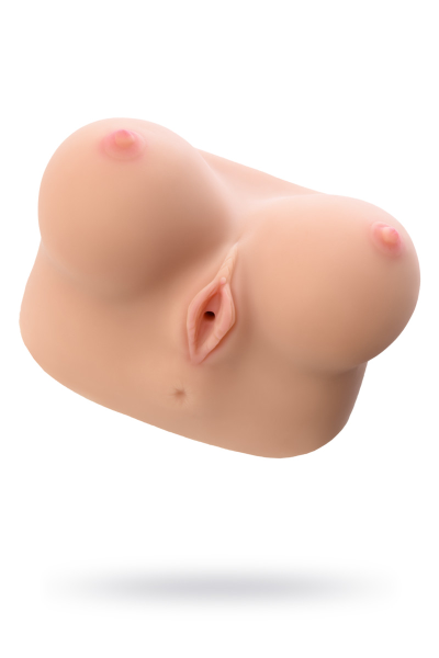 M01-002-01V Мастурбатор реалистичный KOKOS Juliana Breast с вибрацией и ротацией