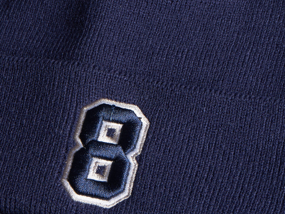 Шапка №8 A&C синяя