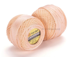 ПРЯЖА 100% МЕРСЕРИЗОВАННЫЙ ХЛОПОК - YARNART CANARIAS - ПЕРСИК (5303)