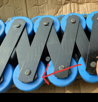 Цепь ступеней KONE 13 KV-C