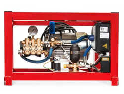 Аппарат высокго давления H.P.WASHER KS400 15-200 50HZ3F7,5HP TST-MM15200-FIX без аксессуаров на раме