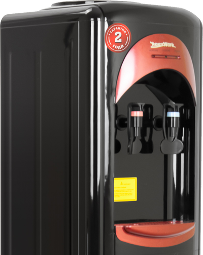 Aqua Work 16-LD/HLN черно-красный, с нагревом и электронным охлаждением