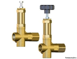 Регулировочный клапан VB 100/70; вход 1"г, выход 1"г с маховиком 200 л/мин 70 бар