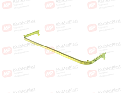 G-2240A Планка-вешало прямая с гальваническим покрытием, L=900мм, B=250мм Цвет: золото