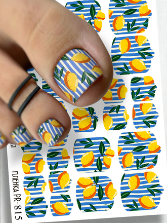 Пленки для педикюра 9,5*13,5 см PR-815