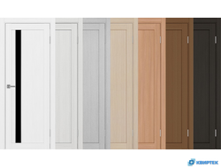 Дверь Оптима Порте царговая экошпон Турин 528АПП.121 Молдинг SC/SB купить в Челябинске | КВИРТЕК