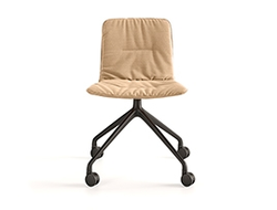 Стул офисный Klip на поворотном основании с роликами Soft upholstery купить в Севастополе