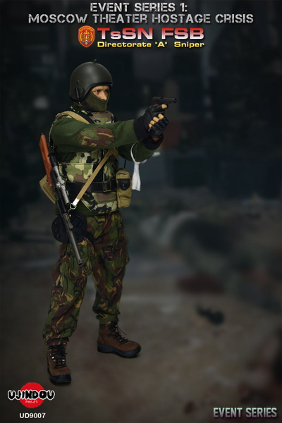 Спецназ ФСБ "Альфа" в Москве - Коллекционная ФИГУРКА 1/6 Moscow Theater Hostage Crisis (UD9007) - UJINDOU
