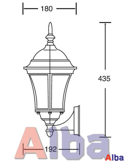 Парковый светильник Astoria 1s BG 301