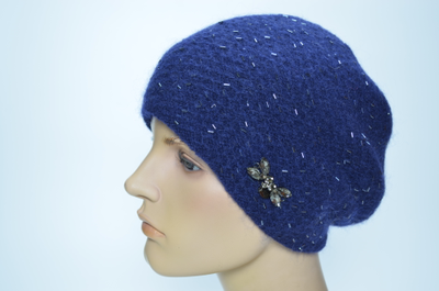 Берет Vizio Италия 1355 B синий