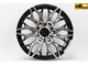 Комплект дисков R18 8,5J ET+20 6*139,7 Showy EVO Черный с полированными лучами (R611)