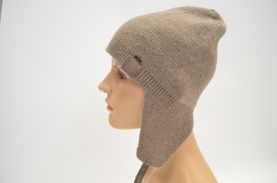 Шапка ушанка Vizio 1704 UL ореховая кашемир