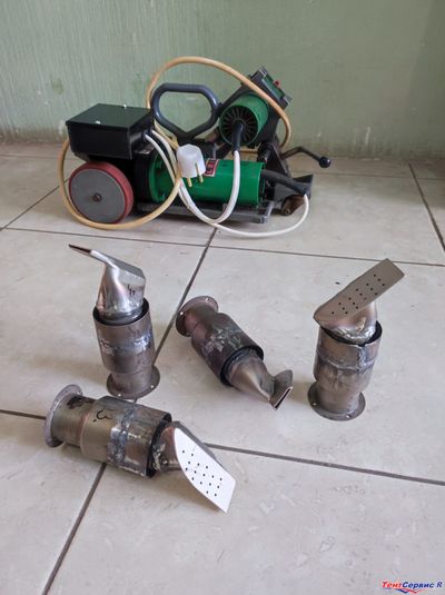 Ремонт и восстановление сопла аппарата для склейки тентов. Ляйстер. Leister.