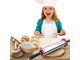Скалка вращающаяся 42 см с ограничителями толщины теста Rolling Pin