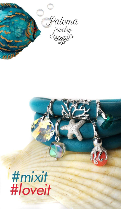 Подвеска Сердце AQUA Collection