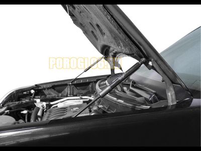 Амортизаторы капота, 2 шт. АвтоУпор для Nissan X-Trail II T31 / II T31 рестайлинг 2007-2011 / 2010-2015