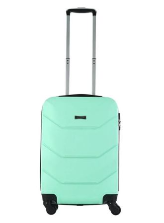 Пластиковый чемодан  Impreza Freedom мятный размер M