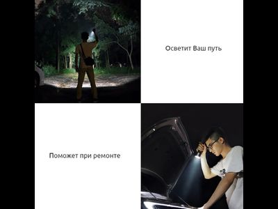 Светодиодный фонарь Xiaomi NexTool Nato Outdoor Glare Flashlight