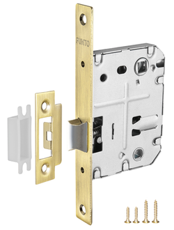 Защелка врезная L72-50 CP Золото