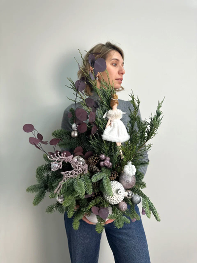 Новогодняя композиция № 1112