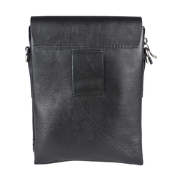 Кожаная мужская сумка Feruda black (арт. 5050-01)