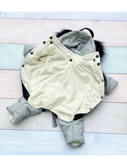 Limargy зимний комбинезон на меху для девочек "SKI"