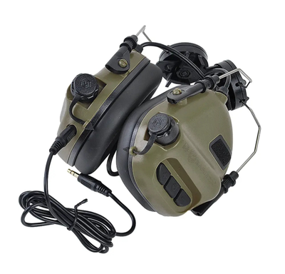 Активные наушники Earmor M31H MOD4 с креплением на шлем M11