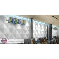 Гипсовая панель ROMB артикул M-0008