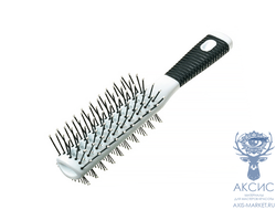 Comair Щетка для волос, туннельная, двухсторонняя, продувная, 27см, Белый