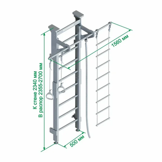 Шведская стенка ROMANA Eco2 пристенная