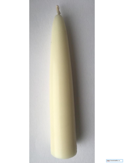 Свеча белая Алтарная малая (до 9ч. горения).