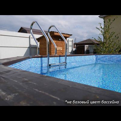 Деревянный бассейн "Вилюй" 350 х 250 х 115 см Кристалл