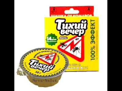 Дымовая шашка от комаров ТИХИЙ ВЕЧЕР (МИНИ) PFX00199 | Neva-Salut.com
