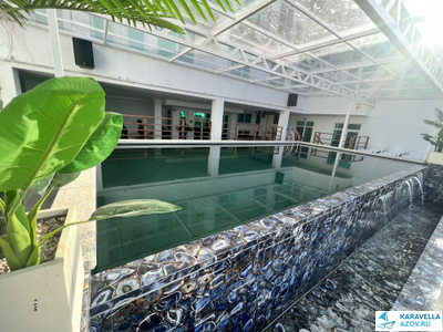 Дом на Курортной  №575  2х комнатный номер со своей кухней 1 этаж №101 бассейн