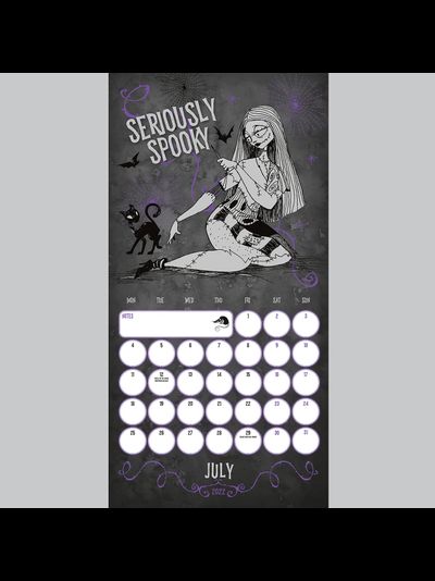 The Nightmare Before Christmas Tim Burton Official Календарь 2022