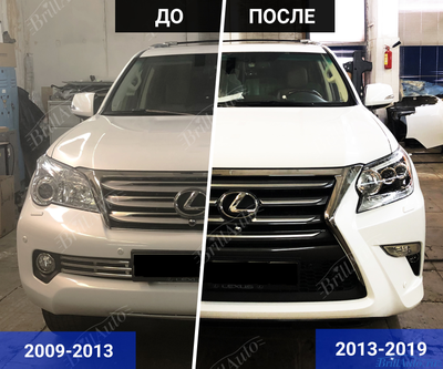 Рестайлинг Lexus GX 460 из 2009 в 2019