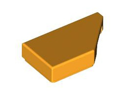 Tile, Modified 1 x 2 Wedge Right, Bright Light Orange (5092 6510149)