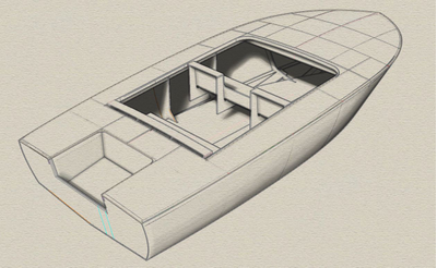 Моторная лодка Swish Runabout