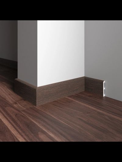 Напольный плинтус Decor-Dizayn 706-73SH, влагостойкий, ударопрочный, 2,4 метра