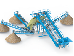 Дробильно сортировочный комплекс ДСУ-60