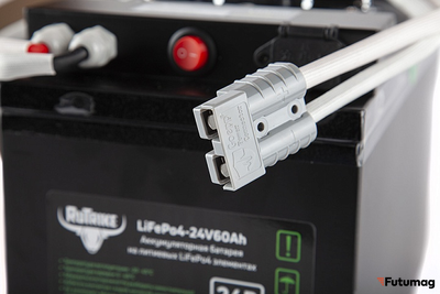 Тяговый аккумулятор Rutrike LiFePO4 24V60Ah (80A)