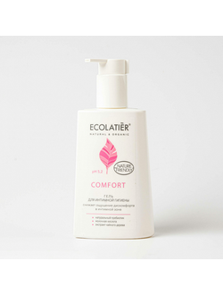Гель для интимной гигиены COMFORT с молочной кислотой и пребиотиком ECOLATIER