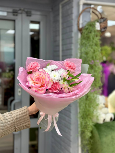 Букет "Розовое облако"